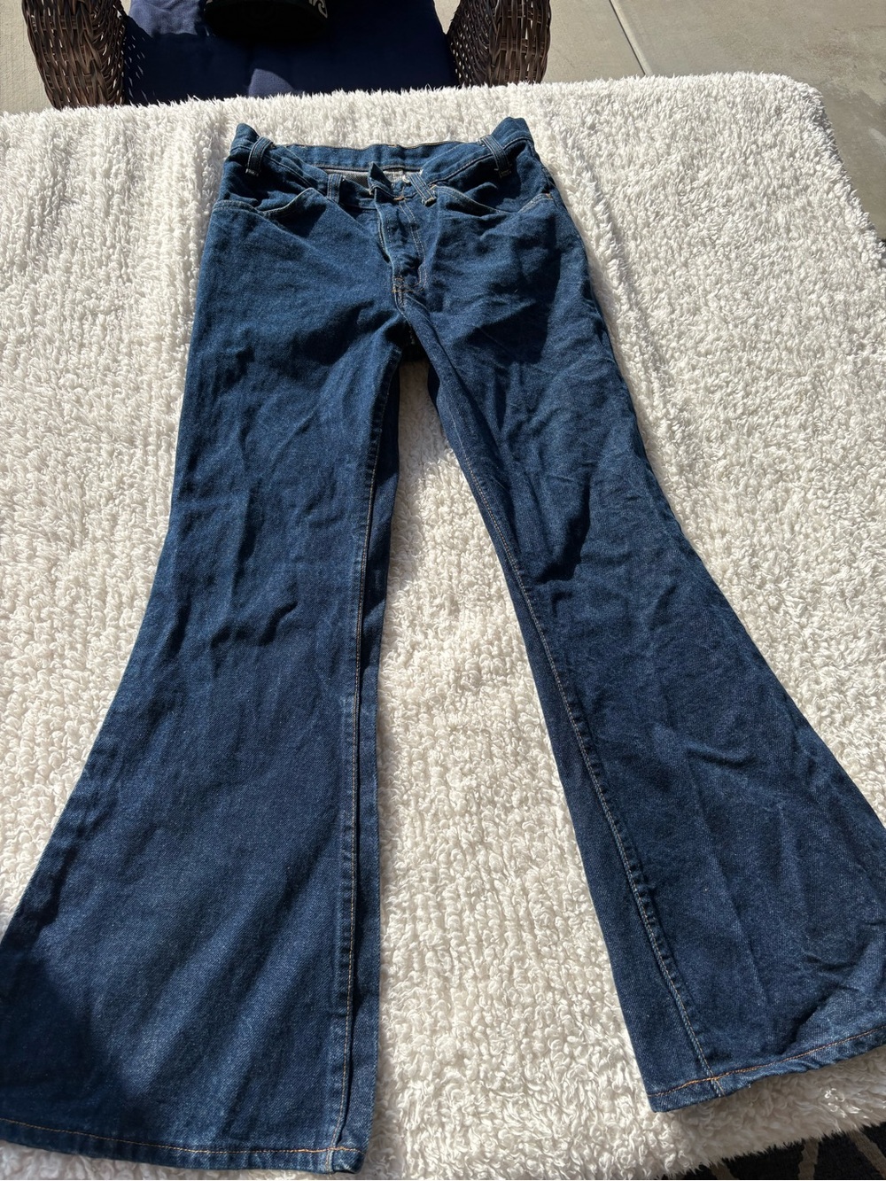 Levi’s 684 Orange Tabs Big Bell Bottom Flare Vintage 1978